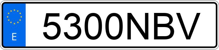 Numer rejestracyjny 5300NBV posiada VOLKSWAGEN GOLF Numer rejestracyjny 5300NBV posiada VOLKSWAGEN GOLF