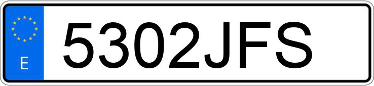 Numer rejestracyjny 5302JFS posiada SEAT LEON
