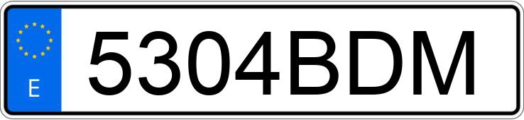 Numer rejestracyjny 5304BDM posiada MERCEDES SLK (170-171) Numer rejestracyjny 5304BDM posiada MERCEDES SLK (170-171)