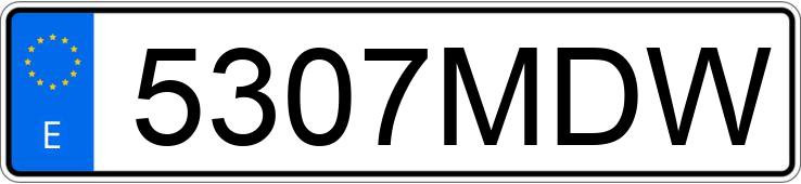 Numer rejestracyjny 5307MDW posiada SEAT ARONA Numer rejestracyjny 5307MDW posiada SEAT ARONA