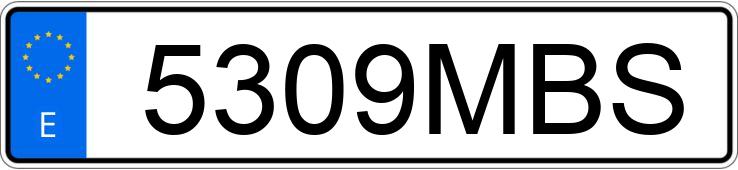 Numer rejestracyjny 5309MBS posiada VOLKSWAGEN SCIROCCO