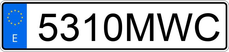 Numer rejestracyjny 5310MWC posiada FORD PUMA