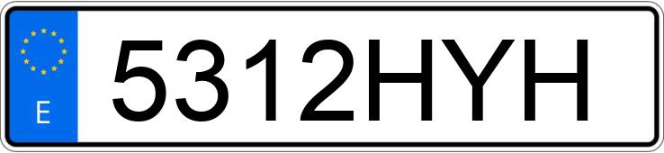 Numer rejestracyjny 5312HYH posiada MASERATI GHIBLI Numer rejestracyjny 5312HYH posiada MASERATI GHIBLI