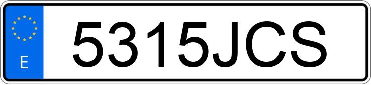 Numer rejestracyjny 5315JCS posiada SKODA FABIA