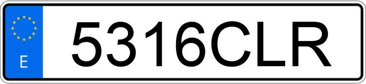 Numer rejestracyjny 5316CLR posiada AUDI A3 Numer rejestracyjny 5316CLR posiada AUDI A3
