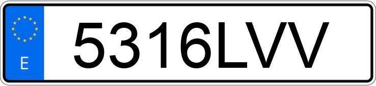 Numer rejestracyjny 5316LVV posiada RENAULT CLIO Numer rejestracyjny 5316LVV posiada RENAULT CLIO