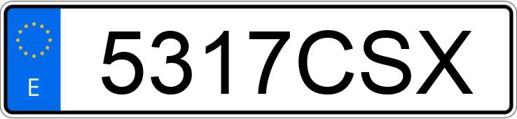 Numer rejestracyjny 5317CSX posiada BMW SERIE 5 Numer rejestracyjny 5317CSX posiada BMW SERIE 5