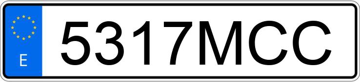 Numer rejestracyjny 5317MCC posiada IVECO DAILY Numer rejestracyjny 5317MCC posiada IVECO DAILY