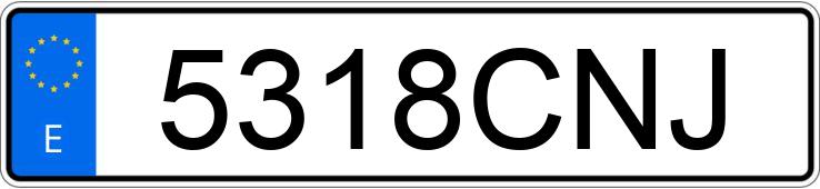 Numer rejestracyjny 5318CNJ posiada BMW SERIE 3 Numer rejestracyjny 5318CNJ posiada BMW SERIE 3