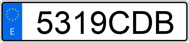 Numer rejestracyjny 5319CDB posiada NISSAN X-TRAIL