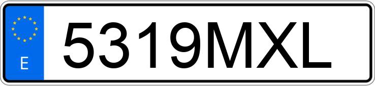 Numer rejestracyjny 5319MXL posiada DODGE CHALLENGER Numer rejestracyjny 5319MXL posiada DODGE CHALLENGER