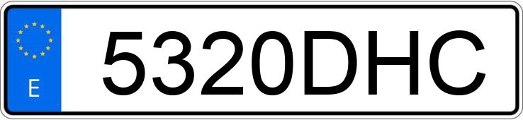 Numer rejestracyjny 5320DHC posiada CITROEN JUMPER