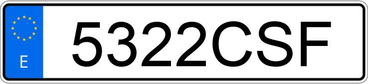 Numer rejestracyjny 5322CSF posiada RENAULT MEGANE Numer rejestracyjny 5322CSF posiada RENAULT MEGANE