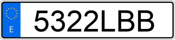 Numer rejestracyjny 5322LBB posiada TOYOTA COROLLA Numer rejestracyjny 5322LBB posiada TOYOTA COROLLA