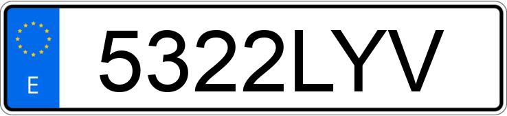 Numer rejestracyjny 5322LYV posiada BMW X5 G05 XDRIVE 45E XLINE