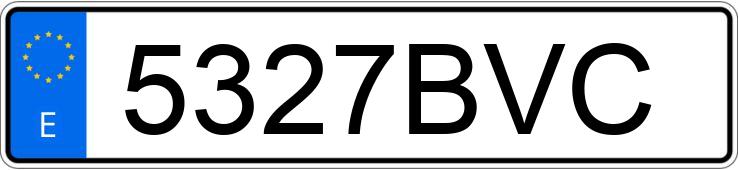 Numer rejestracyjny 5327BVC posiada CITROEN BERLINGO Numer rejestracyjny 5327BVC posiada CITROEN BERLINGO