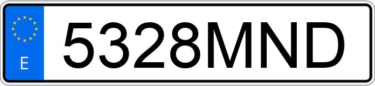 Numer rejestracyjny 5328MND posiada NISSAN QASHQAI