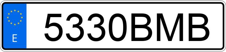 Numer rejestracyjny 5330BMB posiada FORD PROBE