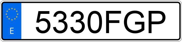 Numer rejestracyjny 5330FGP posiada CITROEN C4