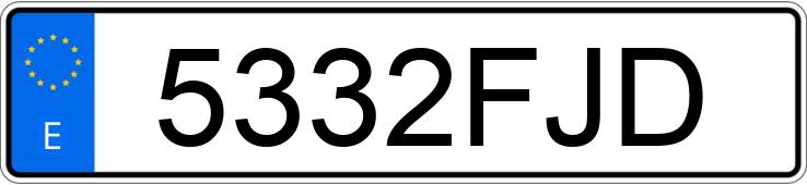 Numer rejestracyjny 5332FJD posiada VOLKSWAGEN GOLF IGOLF 1.9 TDI 105 Numer rejestracyjny 5332FJD posiada VOLKSWAGEN GOLF IGOLF 1.9 TDI 105