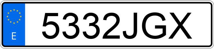 Numer rejestracyjny 5332JGX posiada KYMCO AGILITY CITY