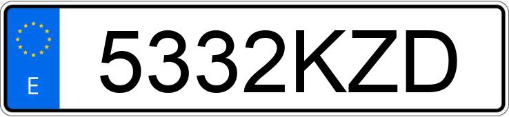 Numer rejestracyjny 5332KZD posiada MINI MINI