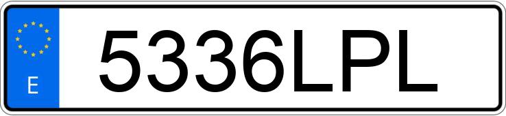 Numer rejestracyjny 5336LPL posiada AUDI Q5