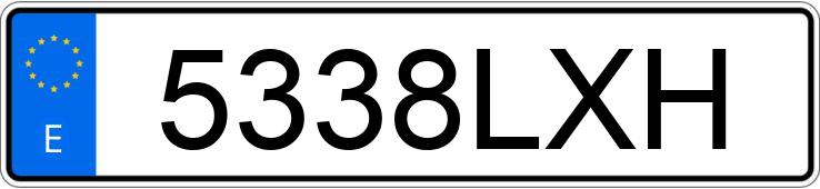 Numer rejestracyjny 5338LXH posiada HYUNDAI KONA Numer rejestracyjny 5338LXH posiada HYUNDAI KONA