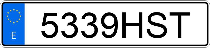 Numer rejestracyjny 5339HST posiada RENAULT CLIO Numer rejestracyjny 5339HST posiada RENAULT CLIO