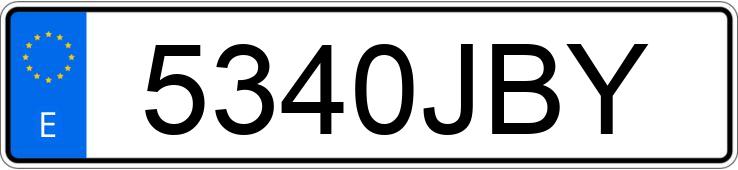 Numer rejestracyjny 5340JBY posiada OPEL CORSA Numer rejestracyjny 5340JBY posiada OPEL CORSA