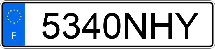 Numer rejestracyjny 5340NHY posiada MERCEDES GLE (167)