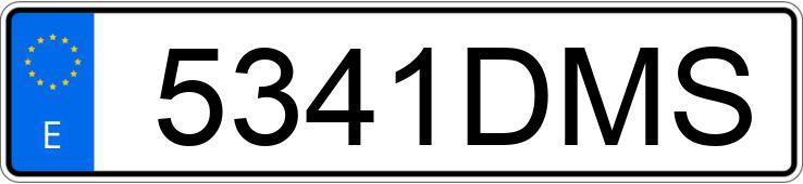 Numer rejestracyjny 5341DMS posiada BMW SERIE 3 Numer rejestracyjny 5341DMS posiada BMW SERIE 3