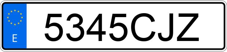 Numer rejestracyjny 5345CJZ posiada FORD FOCUS Numer rejestracyjny 5345CJZ posiada FORD FOCUS