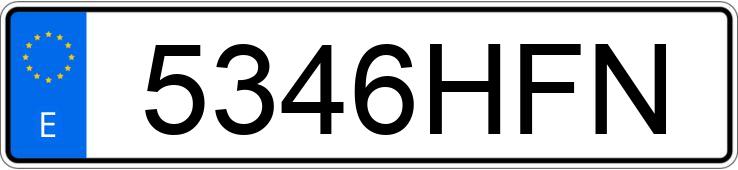 Numer rejestracyjny 5346HFN posiada AUDI A4 Numer rejestracyjny 5346HFN posiada AUDI A4
