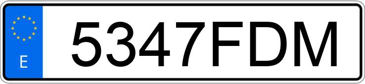 Numer rejestracyjny 5347FDM posiada RENAULT MEGANE Numer rejestracyjny 5347FDM posiada RENAULT MEGANE