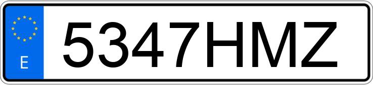 Numer rejestracyjny 5347HMZ posiada BMW SERIE 3 Numer rejestracyjny 5347HMZ posiada BMW SERIE 3