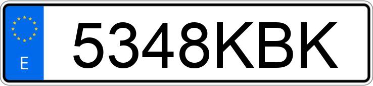 Numer rejestracyjny 5348KBK posiada OPEL MOVANO Numer rejestracyjny 5348KBK posiada OPEL MOVANO