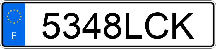 Numer rejestracyjny 5348LCK posiada NISSAN QASHQAI Numer rejestracyjny 5348LCK posiada NISSAN QASHQAI