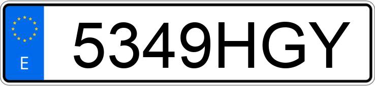 Numer rejestracyjny 5349HGY posiada AUDI A4 Numer rejestracyjny 5349HGY posiada AUDI A4