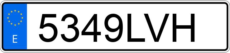 Numer rejestracyjny 5349LVH posiada AUDI A4 ALLROAD QUATTRO