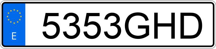 Numer rejestracyjny 5353GHD posiada BMW SERIE 3 Numer rejestracyjny 5353GHD posiada BMW SERIE 3