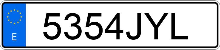 Numer rejestracyjny 5354JYL posiada VOLKSWAGEN PASSAT Numer rejestracyjny 5354JYL posiada VOLKSWAGEN PASSAT