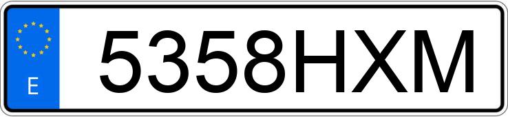 Numer rejestracyjny 5358HXM posiada VOLKSWAGEN POLO Numer rejestracyjny 5358HXM posiada VOLKSWAGEN POLO