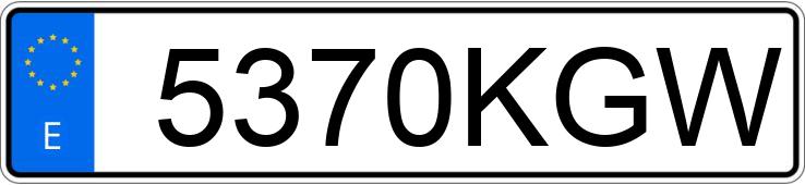 Numer rejestracyjny 5370KGW posiada TOYOTA RAV4 Numer rejestracyjny 5370KGW posiada TOYOTA RAV4