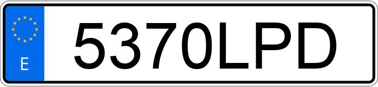 Numer rejestracyjny 5370LPD posiada KIA NIRO Numer rejestracyjny 5370LPD posiada KIA NIRO