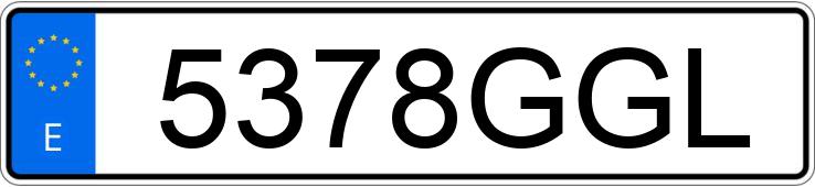 Numer rejestracyjny 5378GGL posiada PEUGEOT 207 Numer rejestracyjny 5378GGL posiada PEUGEOT 207
