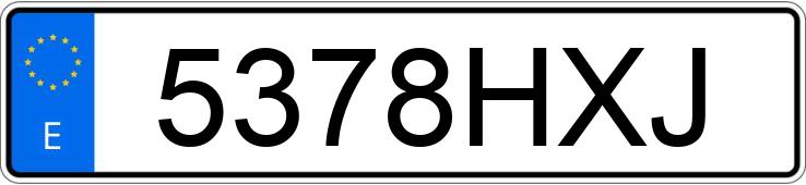 Numer rejestracyjny 5378HXJ posiada BMW SERIE 3 Numer rejestracyjny 5378HXJ posiada BMW SERIE 3