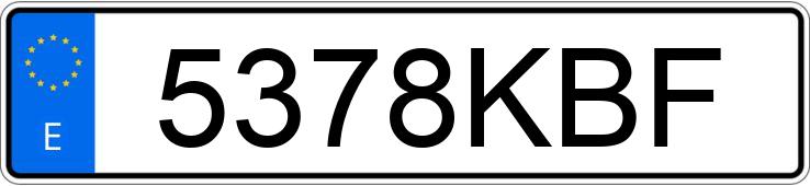 Numer rejestracyjny 5378KBF posiada KEEWAY OUTLOOK Numer rejestracyjny 5378KBF posiada KEEWAY OUTLOOK