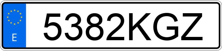 Numer rejestracyjny 5382KGZ posiada MERCEDES E (213) Numer rejestracyjny 5382KGZ posiada MERCEDES E (213)