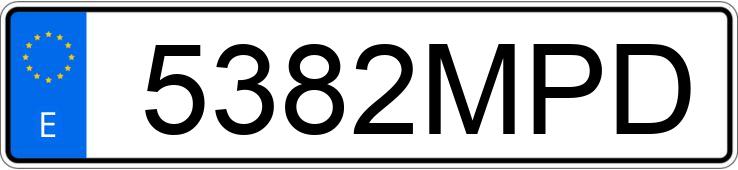 Numer rejestracyjny 5382MPD posiada CUPRA FORMENTOR Numer rejestracyjny 5382MPD posiada CUPRA FORMENTOR